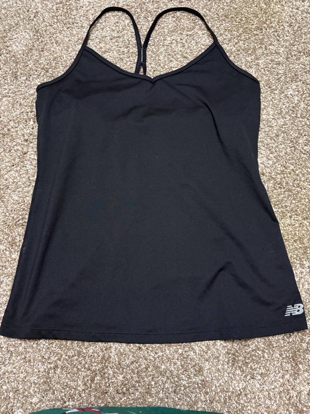 New Balance Black Women's Strappy Athletic Camisole